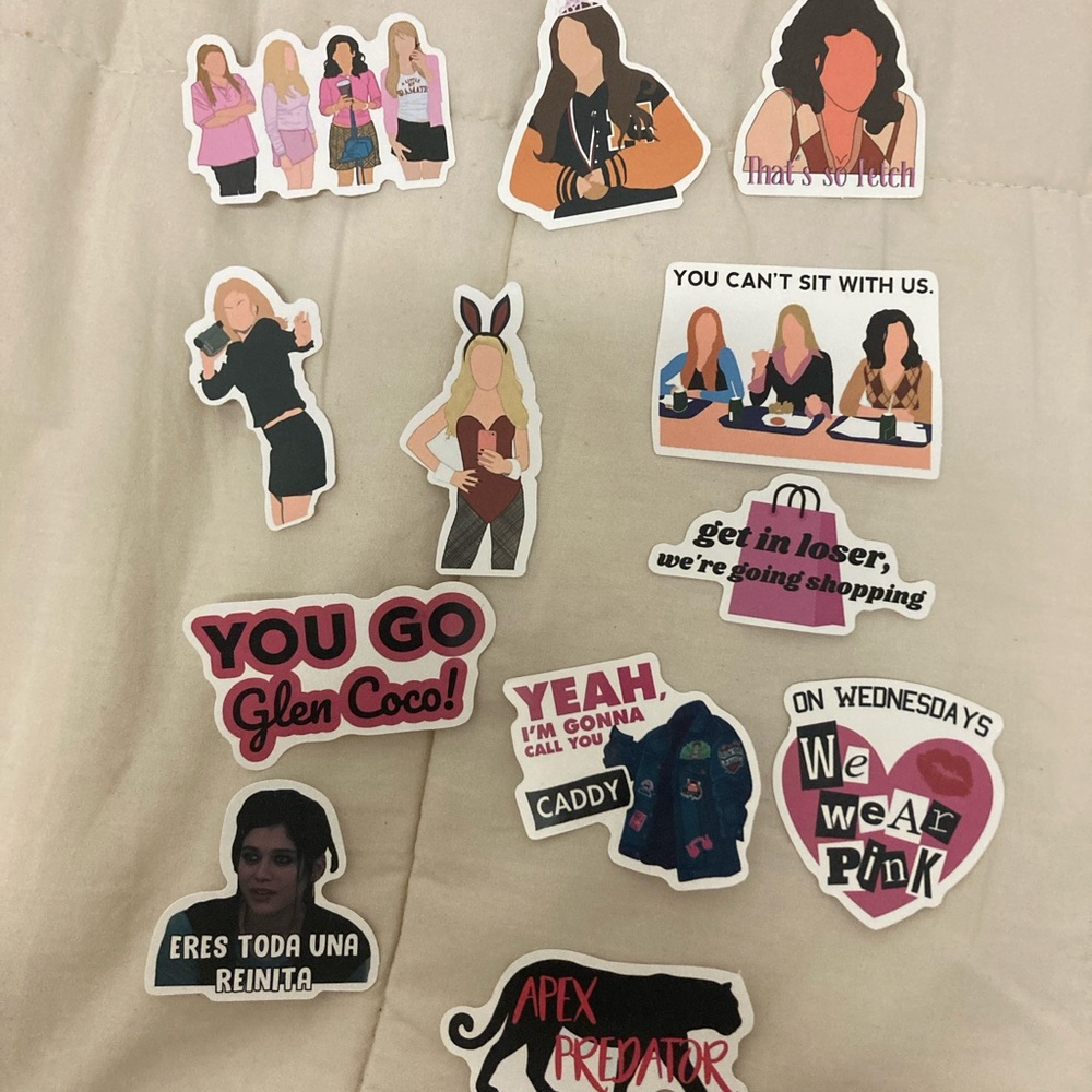 Mean girls stickers